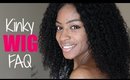 My Kinky Curly Wig FAQ + Extensions for Natural Hair
