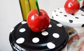 DIY Cherries On Top Candy Storage