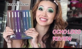 NEW Urban Decay Ocho Loco Eyeliner 24/7 Review and Swatches