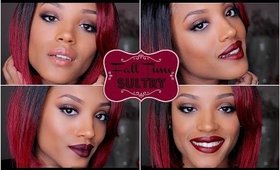 GRWM: Fall Time Sultry Look- (Talk Through) + 3 Lip Options