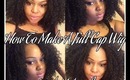 How To Make A Full Cap Wig Look Natural