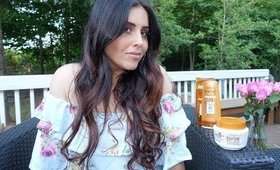 CAPELLI STRAORDINARI con la MASCHERA AL COCCO di ELVIVE!
