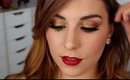 Holiday Tutorial with Makeup Geek Foiled Shadows | Bailey B.