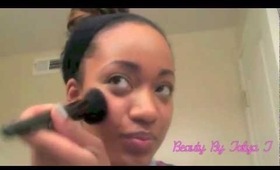 Make-Up Lesson #1:How to Apply Foundation, Contour, Blush & Highlight
