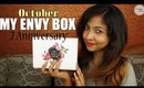 MY ENVY BOX October 2015 | Unboxing & Review | 2nd Annivesary Edition