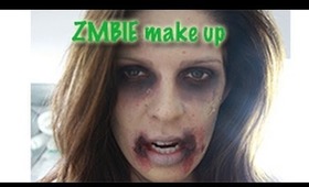 Halloween zombie make up