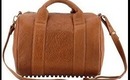 ♥Alexa Studded Calfskin Leather Bag Camel ..giveaway!!!♥