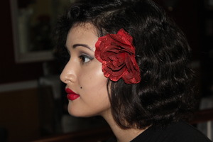 Model: Gaby Noriega

Make-up Artist: Jeanette Evans

Photographer: Felipe Sanchez [from Civil Designs]

Theme: Pin-Up