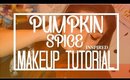 Pumpkin Spice Inspired Makeup Look