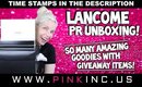 Trriple Lancome PR Unboxing!! So Many Amazing Products & Giveaway Goodies! | Tanya Feifel-Rhodes