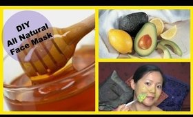 DIY Avocado FACE MASK: Perfect Glowing & Acne Free Skin!