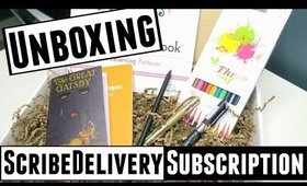 UNBOXING: SCRIBEdelivery Subscription Service