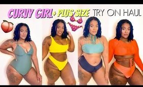 CURVY GIRL + PLUS SIZE SWIMWEAR TRY ON HAUL