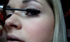 Quick and easy day look tutorial with liquid eyeliner. Very cute and glamorous xoxo