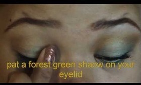 Summer Makeup: Golden Sage