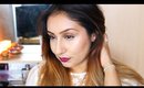 GRWM Cranberry lips glowing skin | Makeup With Raji