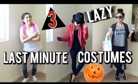 Lazy Last Minute - DIY HALLOWEEN COSTUMES!