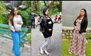 GIVEAWAY + Maternity/ Vacation outfit video in collab with Romwe.