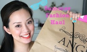 Summer Fashion Haul ♡ Angle ♡ Athleta ♡ Pink♡