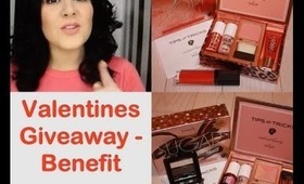 Valentine's Giveaway - Benefit,Laura Mercier,Gemma Kidd