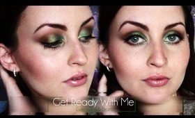 Get Ready With Me: Green & Bronze