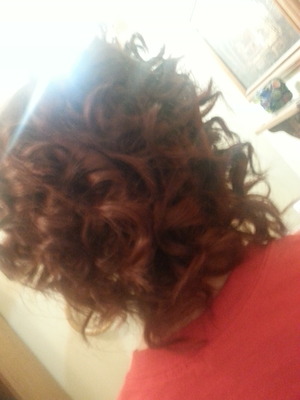 my hair for prom. :)