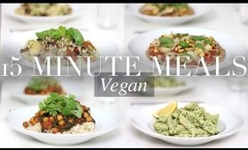 15 Minute Meals (Vegan/Plant-based) | JessBeautician