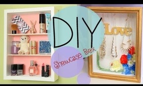 DIY Showcase Shadow Jewelry Box {No Nails} How to Make