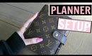 My Planner Setup // Louis Vuitton MM Agenda