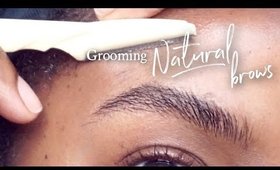 How I Groom My Brows