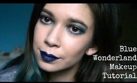 Blue Wonderland Makeup Tutorial #12MAS