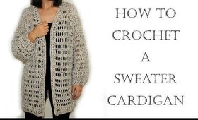 Crochet Cardigan/Sweater