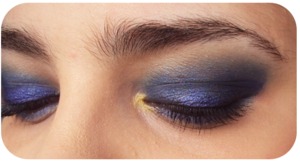 Look created with Glamour Doll Eyes eyeshadows.
