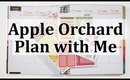 Apple Orchard Budget Plan with Me in the Erin Condren