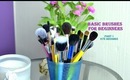 Basic Brushes For Beginners- Eye Brushes