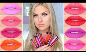 Kat Von D Everlasting Liquid Lipstick ♡ Lip Swatches & Review!