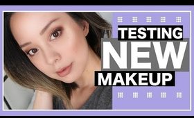 TESTING NEW MAKEUP from DERMABLEND, HOURGLASS, and SIGMA