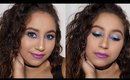 Mermaid Halo Cut Crease Makeup Tutorial | Virginiaaaxo