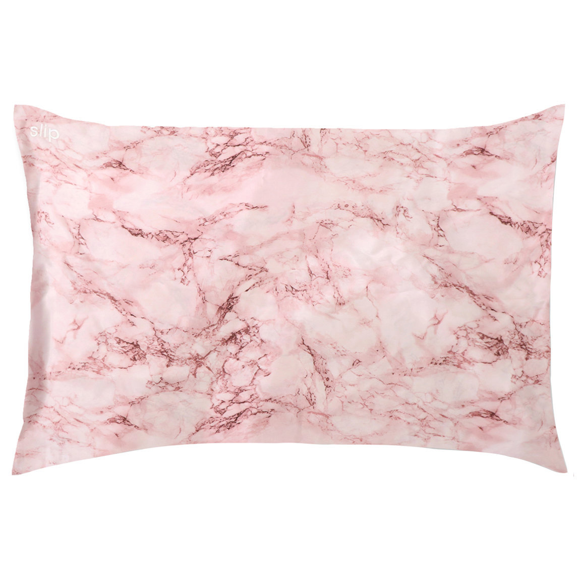 Slip Queen/Standard Silk Pillowcase Pink Marble alternative view 1 - product swatch.