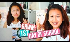 Get Ready With Me: First Day of School! [2015] + Outfit Ideas