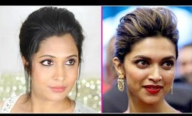 Ponytail + Messy Bun - Deepika Padukone Hairstyles | ShrutiArjunAnand