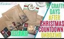 12 days of Crafty Countdown Swap Unboxing DAYS 7-12, 12 days of embellishment swaps unboxing days