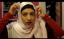 Hijab Tutorial with side border