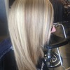 Chunky blonde highlights 