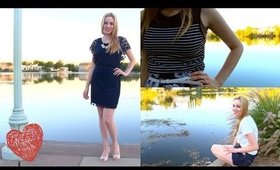 Red, White, & Blue Lookbook (4th of July Outfit Ideas) | Loveli Channel
