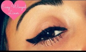 Easy Winged Liner for Beginners- Using Gel Liner!