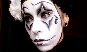 Halloween '11; PIERROT (Sad Clown/Mime Makeup)