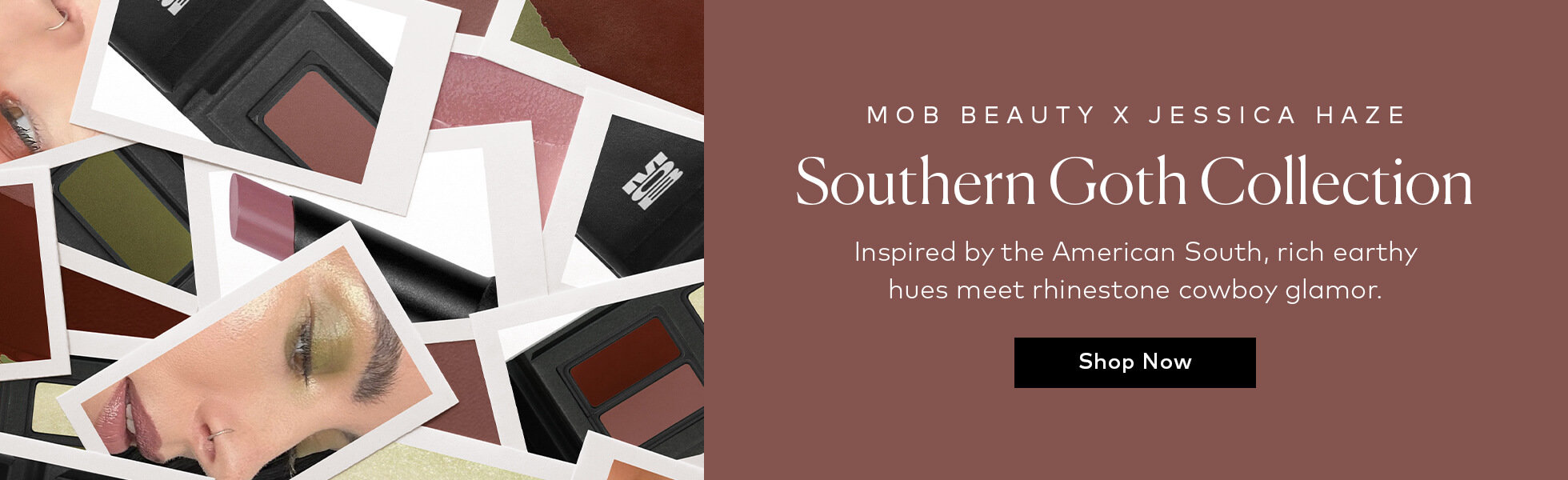 Shop the MOB Beauty x Jessica Haze Southern Goth Collection at Beautylish.com