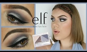 e.l.f. "Blue Moon" Brightening Eye Colour Quad Tutorial