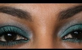 Megan Fox Green Eyes Inspired Makeup